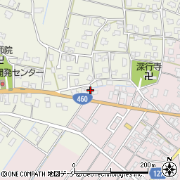 新潟県新潟市秋葉区大鹿672周辺の地図