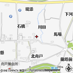 福島県福島市鎌田石橋2-1周辺の地図