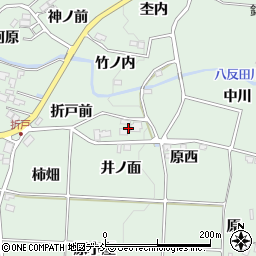 福島県福島市大笹生井ノ面周辺の地図