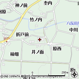 福島県福島市大笹生（井ノ面）周辺の地図