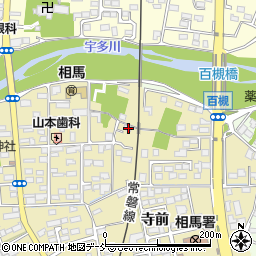 福島県相馬市中野寺前87周辺の地図