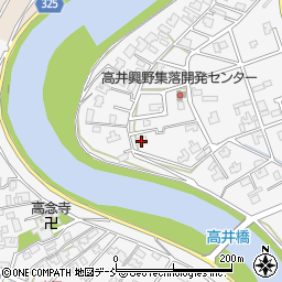 新潟県新潟市南区高井興野198周辺の地図