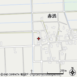 新潟県新潟市南区赤渋448周辺の地図
