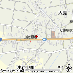 新潟県新潟市秋葉区大鹿581周辺の地図