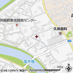 新潟県新潟市南区高井興野91周辺の地図