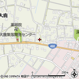 新潟県新潟市秋葉区大鹿249周辺の地図