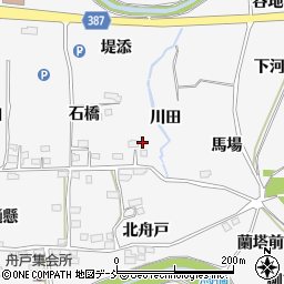 福島県福島市鎌田石橋7-1周辺の地図