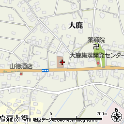 新潟県新潟市秋葉区大鹿522周辺の地図