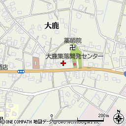 新潟県新潟市秋葉区大鹿500周辺の地図