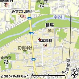 福島県相馬市中野寺前31周辺の地図