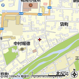 福島県相馬市中村川原町76周辺の地図