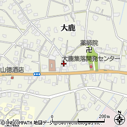 新潟県新潟市秋葉区大鹿505周辺の地図