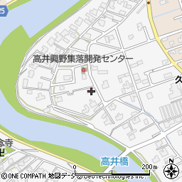 新潟県新潟市南区高井興野187周辺の地図
