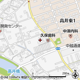 新潟県新潟市南区高井興野124-1周辺の地図