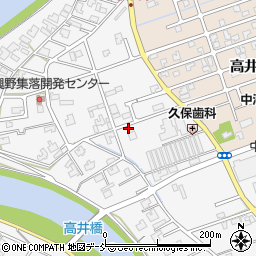 新潟県新潟市南区高井興野103周辺の地図