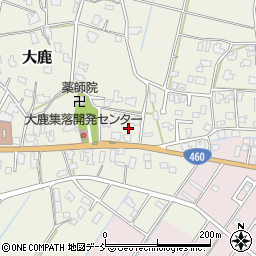 新潟県新潟市秋葉区大鹿251周辺の地図