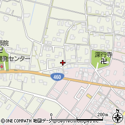 新潟県新潟市秋葉区大鹿242周辺の地図