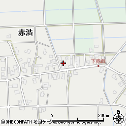 新潟県新潟市南区赤渋548周辺の地図