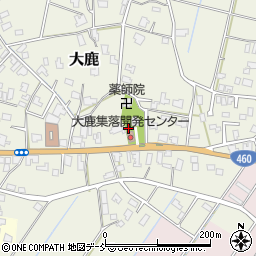 新潟県新潟市秋葉区大鹿255周辺の地図