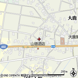 新潟県新潟市秋葉区大鹿584周辺の地図