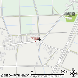 新潟県新潟市南区赤渋596周辺の地図