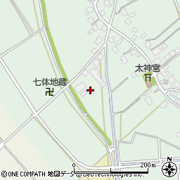 新潟県新潟市秋葉区東金沢981周辺の地図