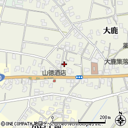 新潟県新潟市秋葉区大鹿577周辺の地図