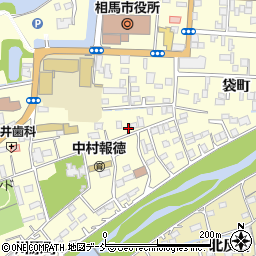 福島県相馬市中村大手先29周辺の地図