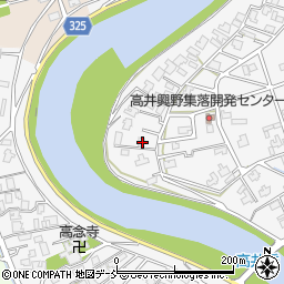 新潟県新潟市南区高井興野284周辺の地図