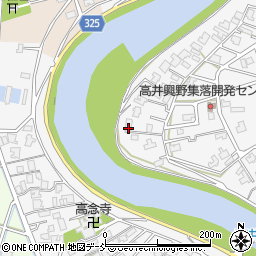 新潟県新潟市南区高井興野282周辺の地図
