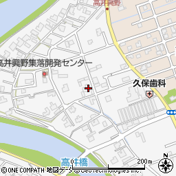 新潟県新潟市南区高井興野184周辺の地図