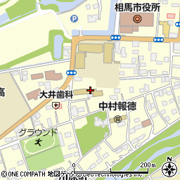 福島県相馬市中村大手先40周辺の地図