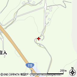 福島県伊達市保原町大柳栃窪2周辺の地図