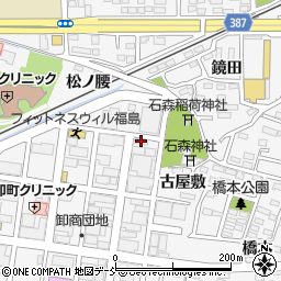 三英堂事務機福島支店周辺の地図