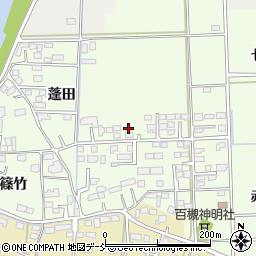 福島県相馬市百槻蓬田42周辺の地図