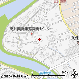 新潟県新潟市南区高井興野167周辺の地図