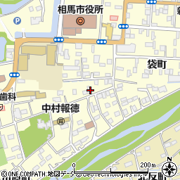 福島県相馬市中村大手先28周辺の地図