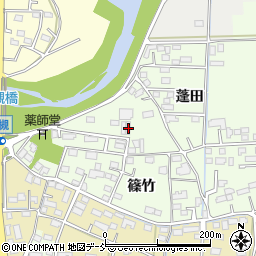 福島県相馬市百槻蓬田91周辺の地図