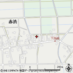 新潟県新潟市南区赤渋549周辺の地図