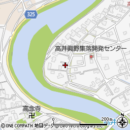 新潟県新潟市南区高井興野286周辺の地図