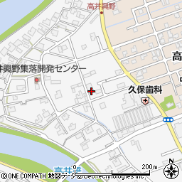新潟県新潟市南区高井興野161周辺の地図