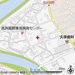 新潟県新潟市南区高井興野164周辺の地図