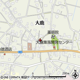 新潟県新潟市秋葉区大鹿488周辺の地図