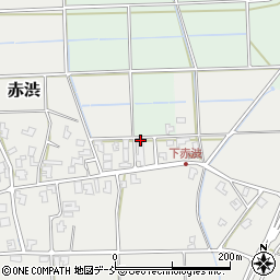 新潟県新潟市南区赤渋585周辺の地図