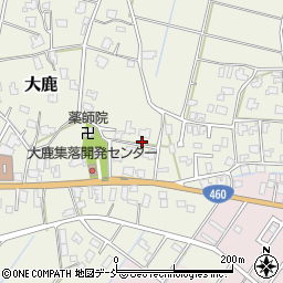 新潟県新潟市秋葉区大鹿260周辺の地図