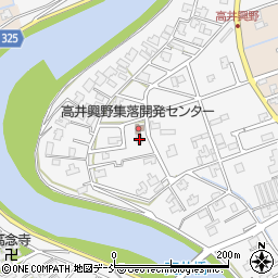 新潟県新潟市南区高井興野201周辺の地図