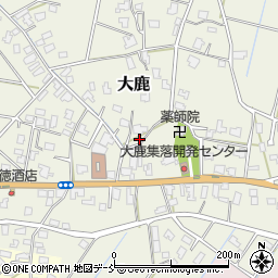 新潟県新潟市秋葉区大鹿489周辺の地図