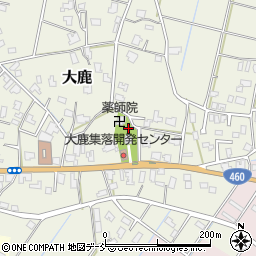 新潟県新潟市秋葉区大鹿257周辺の地図
