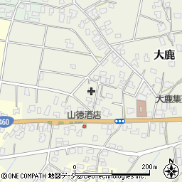 新潟県新潟市秋葉区大鹿1533周辺の地図