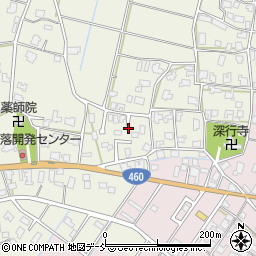 新潟県新潟市秋葉区大鹿244周辺の地図
